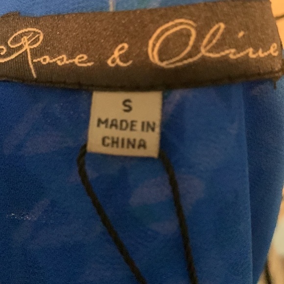 Rose and Olive sleeveless top size small - Picture 3 of 3